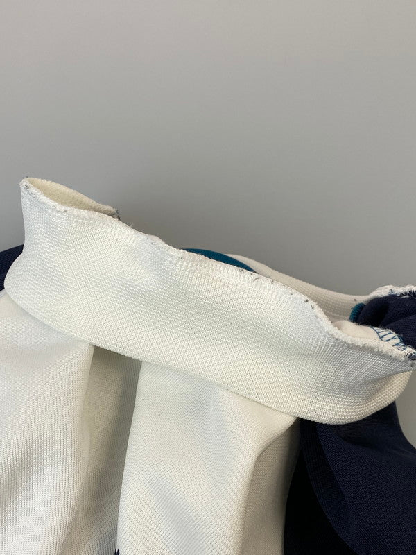 【中古品】【メンズ】 ADIDAS アディダス SWEATSHIRT スウェット シャツ 長袖 トップス 148-261027-hu-21-min サイズ：M カラー：ホワイト/ネイビー/ブルー系 万代Net店