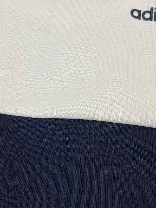 【中古品】【メンズ】 ADIDAS アディダス SWEATSHIRT スウェット シャツ 長袖 トップス 148-261027-hu-21-min サイズ：M カラー：ホワイト/ネイビー/ブルー系 万代Net店