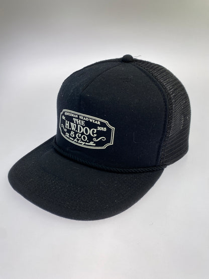 【中古品】【メンズ】 THE H.W. DOG＆CO ザ エイチ ダブリュー ドッグ アンド コー MESH TRUCKER CAP メッシュ トラッカー キャップ 帽子 185-261030-em-12-min サイズ：ONE SIZE カラー：ブラック 万代Net店
