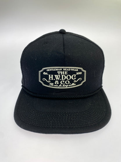 【中古品】【メンズ】 THE H.W. DOG＆CO ザ エイチ ダブリュー ドッグ アンド コー MESH TRUCKER CAP メッシュ トラッカー キャップ 帽子 185-261030-em-12-min サイズ：ONE SIZE カラー：ブラック 万代Net店