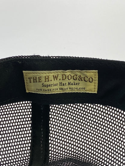 【中古品】【メンズ】 THE H.W. DOG＆CO ザ エイチ ダブリュー ドッグ アンド コー MESH TRUCKER CAP メッシュ トラッカー キャップ 帽子 185-261030-em-12-min サイズ：ONE SIZE カラー：ブラック 万代Net店