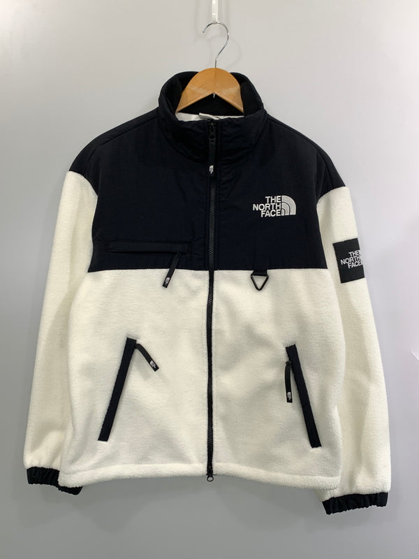 【中古品】【メンズ】 THE NORTH FACE ザ ノース フェイス WHITE LABEL NEW UTILITY FLEECE JACKET フリース ジャケット NJ4FP52K ジップアップ アウター 144-261028-hu-25-min サイズ：M カラー：ホワイト/ブラック 万代Net店