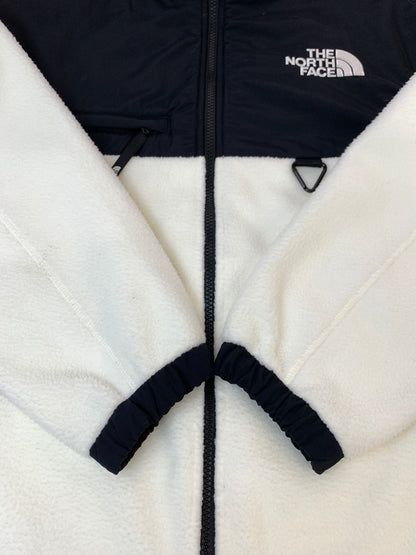 【中古品】【メンズ】 THE NORTH FACE ザ ノース フェイス WHITE LABEL NEW UTILITY FLEECE JACKET フリース ジャケット NJ4FP52K ジップアップ アウター 144-261028-hu-25-min サイズ：M カラー：ホワイト/ブラック 万代Net店
