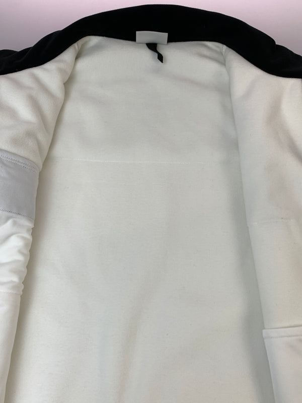 【中古品】【メンズ】 THE NORTH FACE ザ ノース フェイス WHITE LABEL NEW UTILITY FLEECE JACKET フリース ジャケット NJ4FP52K ジップアップ アウター 144-261028-hu-25-min サイズ：M カラー：ホワイト/ブラック 万代Net店