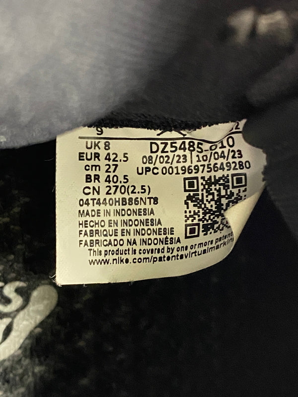 【中古品】【メンズ】 NIKE ナイキ AIR JORDAN 1 RETRO HIGH OG DZ5485-010 エアジョーダン1 レトロ ハイ OG スニーカー メンズ シューズ 靴 160-261030-em-02-min サイズ：27.0cm カラー：BLACK/WHITE 万代Net店