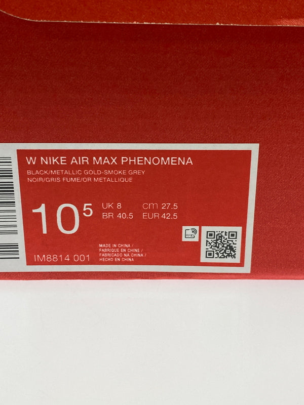 【中古品】【メンズ】 NIKE WOMEN'S ナイキ ウィメンズ AIR MAX PHENOMENA SWDC IM8814-001 エアマックス フェノメナ スニーカー メンズ シューズ 靴 160-261030-em-04-min サイズ：27.5cm カラー：BLACK METALLIC GOLD 万代Net店
