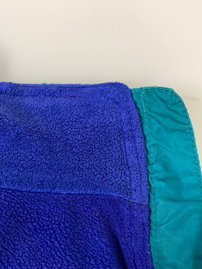 【現状渡し品】【メンズ】 PATAGONIA パタゴニア 99’S SHELLED SYNCHILLA JACKET 42111 90年代 シェルド シンチラ ジャケット ヴィンテージ アウター 144-261029-em-08-min サイズ：M カラー：ターコイズブルー 万代Net店