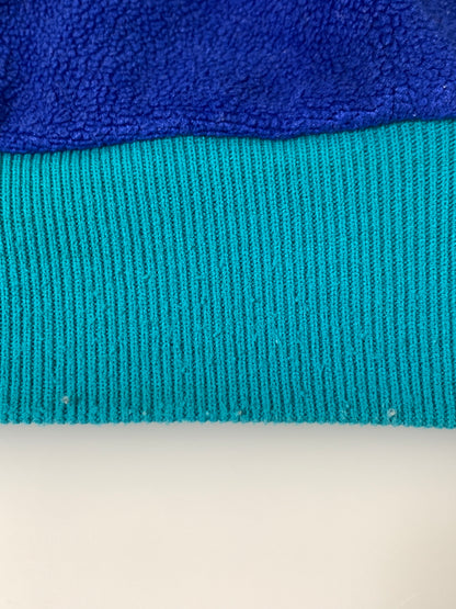 【現状渡し品】【メンズ】 PATAGONIA パタゴニア 99’S SHELLED SYNCHILLA JACKET 42111 90年代 シェルド シンチラ ジャケット ヴィンテージ アウター 144-261029-em-08-min サイズ：M カラー：ターコイズブルー 万代Net店