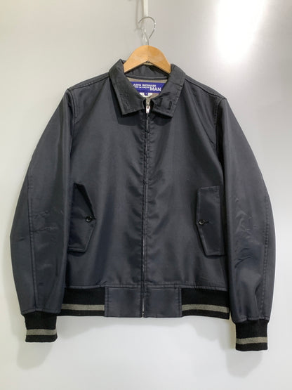 【中古品】【メンズ】 JUNYA WATANABE COMME DES GARCONS ジュンヤワタナベコムデギャルソン NYLON JACKET WB-J022 ナイロンジャケット ライトアウター 140-261029-em-01-min サイズ：S カラー：ブラック 万代Net店
