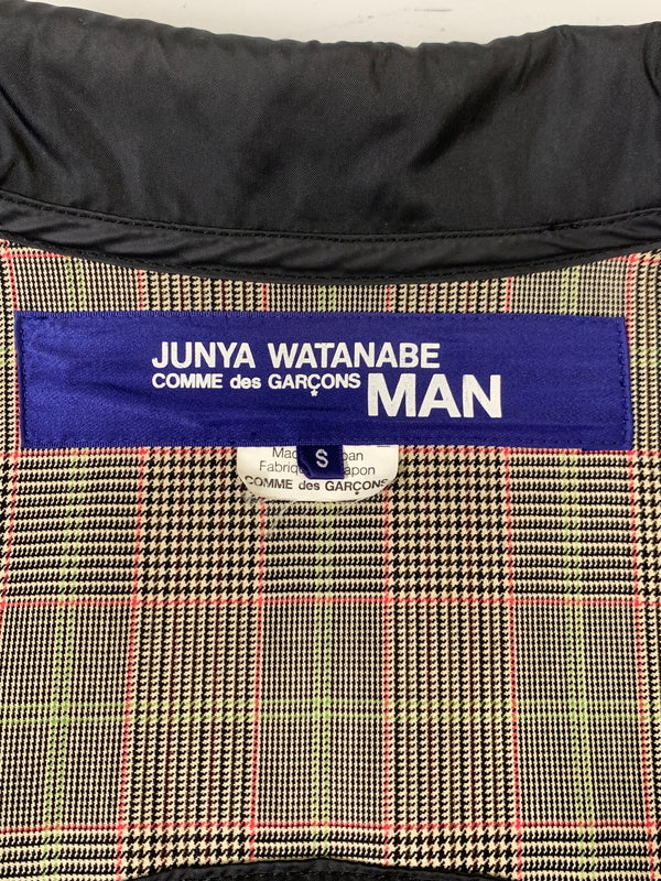 【中古品】【メンズ】 JUNYA WATANABE COMME DES GARCONS ジュンヤワタナベコムデギャルソン NYLON JACKET WB-J022 ナイロンジャケット ライトアウター 140-261029-em-01-min サイズ：S カラー：ブラック 万代Net店