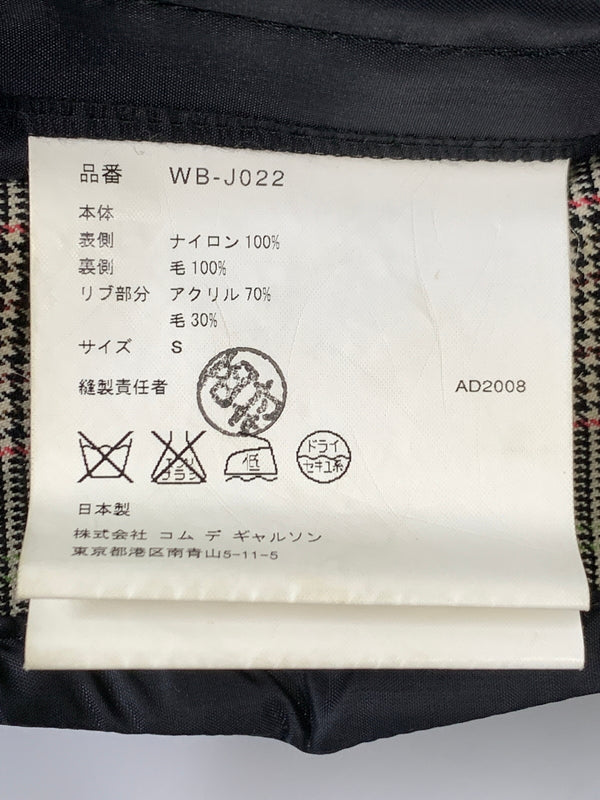 【中古品】【メンズ】 JUNYA WATANABE COMME DES GARCONS ジュンヤワタナベコムデギャルソン NYLON JACKET WB-J022 ナイロンジャケット ライトアウター 140-261029-em-01-min サイズ：S カラー：ブラック 万代Net店