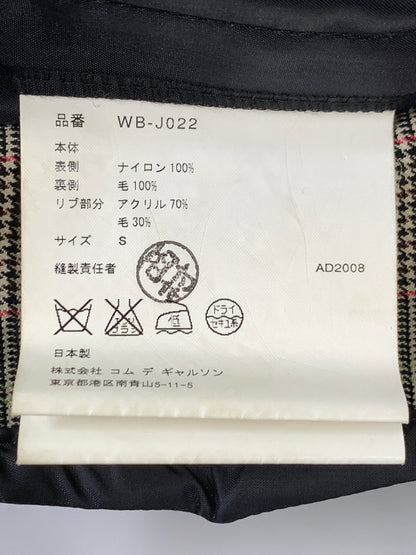 【中古品】【メンズ】 JUNYA WATANABE COMME DES GARCONS ジュンヤワタナベコムデギャルソン NYLON JACKET WB-J022 ナイロンジャケット ライトアウター 140-261029-em-01-min サイズ：S カラー：ブラック 万代Net店