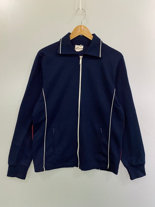 【中古品】【メンズ】 LUIPPOLD ルイポルド 70-80S TRACK JACKET 70-80年代 トラック ジャケット ヴィンテージ トップス 146-261031-hu-44-min サイズ：7 カラー：ネイビー 万代Net店