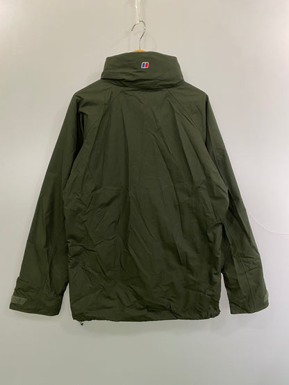 【中古品】【メンズ】 BERGHAUS バーグハウス NYLON JACKET ナイロン ジャケット ライトアウター メンズ 146-261031-hu-43-min サイズ：M カラー：グリーン系 万代Net店