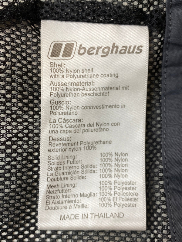 【中古品】【メンズ】 BERGHAUS バーグハウス NYLON JACKET ナイロン ジャケット ライトアウター メンズ 146-261031-hu-43-min サイズ：M カラー：グリーン系 万代Net店