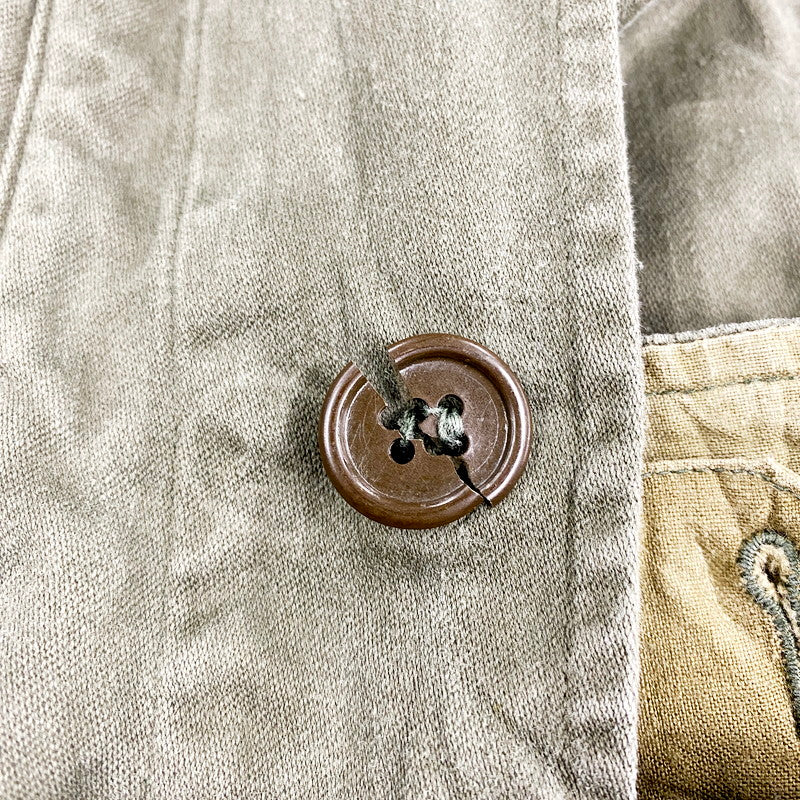 【中古品】【メンズ】  VINTAGE 60S FIELD JACKET SCECAM PARIS 1968 ヴィンテージ フランス軍 フィールドジャケット ミリタリー アウター 146-240628-ay-21-izu サイズ：L カラー：グリーン 万代Net店