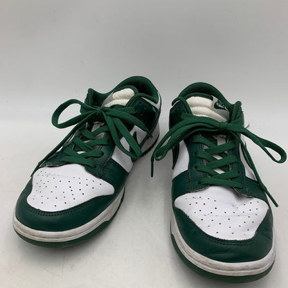 【中古品】【メンズ】 NIKE ナイキ DUNK LOW DD1391-101 ダンク ロー レトロ スニーカー シューズ 靴 サイズ 160-240201-mk-12-izu サイズ：28cm カラー：WHITE/TEAM GREEN-WHITE 万代Net店