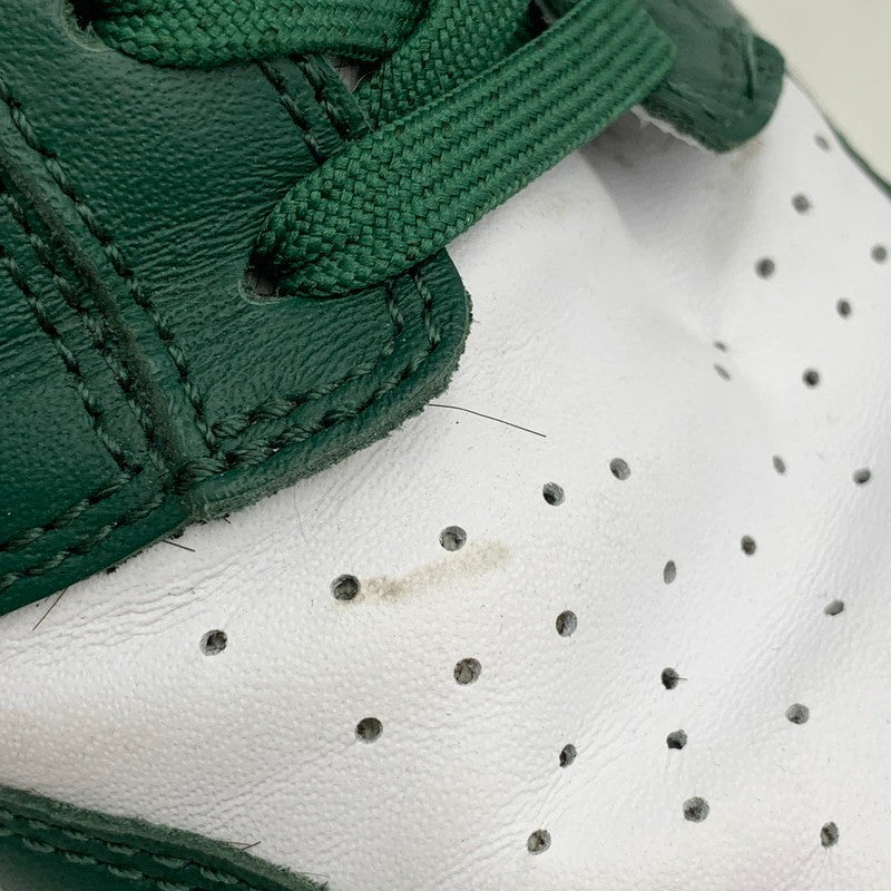 【中古品】【メンズ】 NIKE ナイキ DUNK LOW DD1391-101 ダンク ロー レトロ スニーカー シューズ 靴 サイズ 160-240201-mk-12-izu サイズ：28cm カラー：WHITE/TEAM GREEN-WHITE 万代Net店