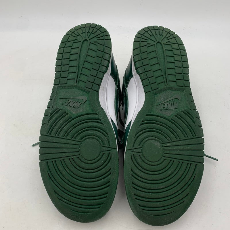 【中古品】【メンズ】 NIKE ナイキ DUNK LOW DD1391-101 ダンク ロー レトロ スニーカー シューズ 靴 サイズ 160-240201-mk-12-izu サイズ：28cm カラー：WHITE/TEAM GREEN-WHITE 万代Net店