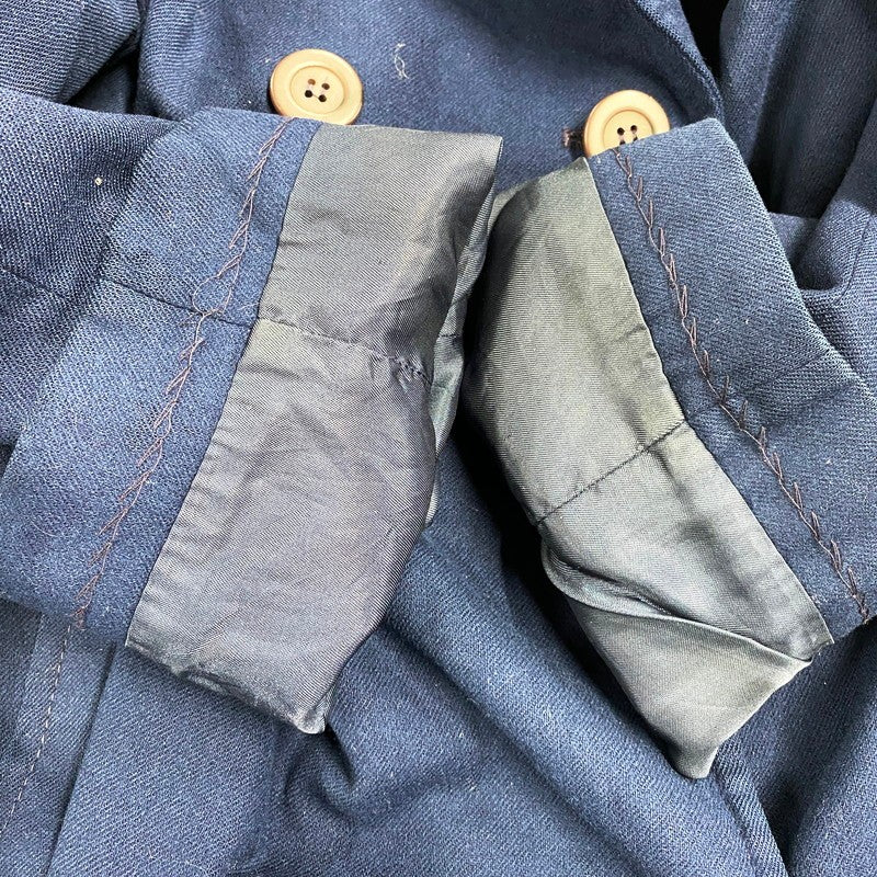 【現状渡し品】【メンズ】 PENDLETON ペンドルトン ロングコート アウター 古着 146-240219-mk-41-izu サイズ：18 カラー：ネイビー 万代Net店