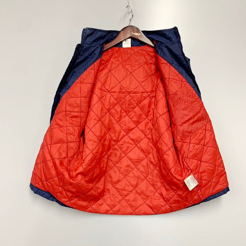 【中古品】【メンズ】 90’S Nylon Jacket ナイロンフード付きジャケット アウター 146-240429-ay-07-izu サイズ：M カラー：ネイビー 万代Net店