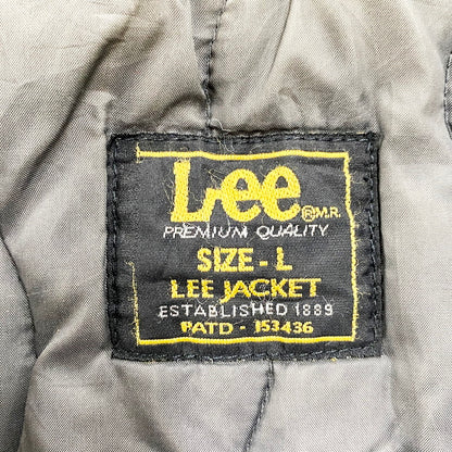 【中古品】【メンズ】 Lee リー 80-90S HOODED JACKET フード付きジャケット アウター 146-240626-ay-15-izu サイズ：L カラー：カーキ 万代Net店