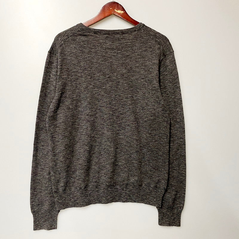 【中古品】【メンズ】 American Eagle アメリカンイーグル Sweater セーター ニット トップス 147-240803-as-05-izu サイズ：L カラー：グレー 万代Net店