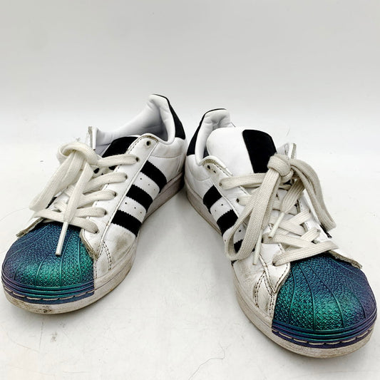 【中古品】【レディース】 adidas アディダス SUPER STAR FW6387 スーパースター スニーカー シューズ 靴 166-240111-mk-25-izu サイズ：22cm カラー：WHITE/BLACK/WHITE 万代Net店