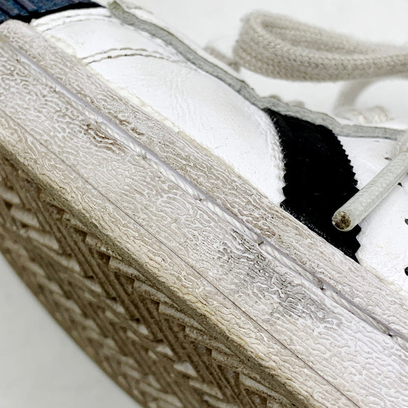 【中古品】【レディース】 adidas アディダス SUPER STAR FW6387 スーパースター スニーカー シューズ 靴 166-240111-mk-25-izu サイズ：22cm カラー：WHITE/BLACK/WHITE 万代Net店