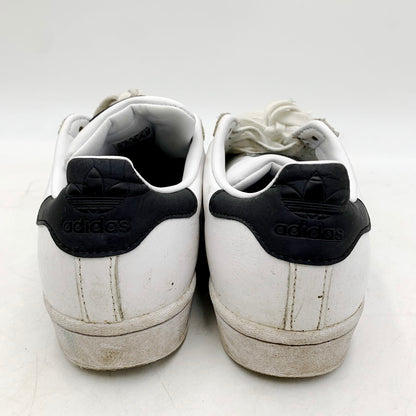 【中古品】【レディース】 adidas アディダス SUPER STAR FW6387 スーパースター スニーカー シューズ 靴 166-240111-mk-25-izu サイズ：22cm カラー：WHITE/BLACK/WHITE 万代Net店