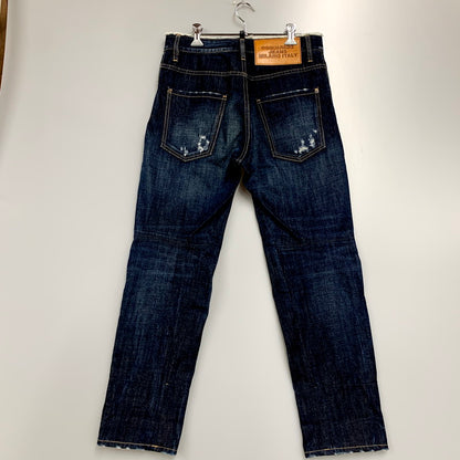 【中古品】【メンズ】 DSQUARED2 ディースクエアード 20AW/BLUE DENIM PANTS S74LB1007 S30214 デニムパンツ ボトムス 152-240502-mk-57-izu サイズ：42 カラー：インディゴ 万代Net店