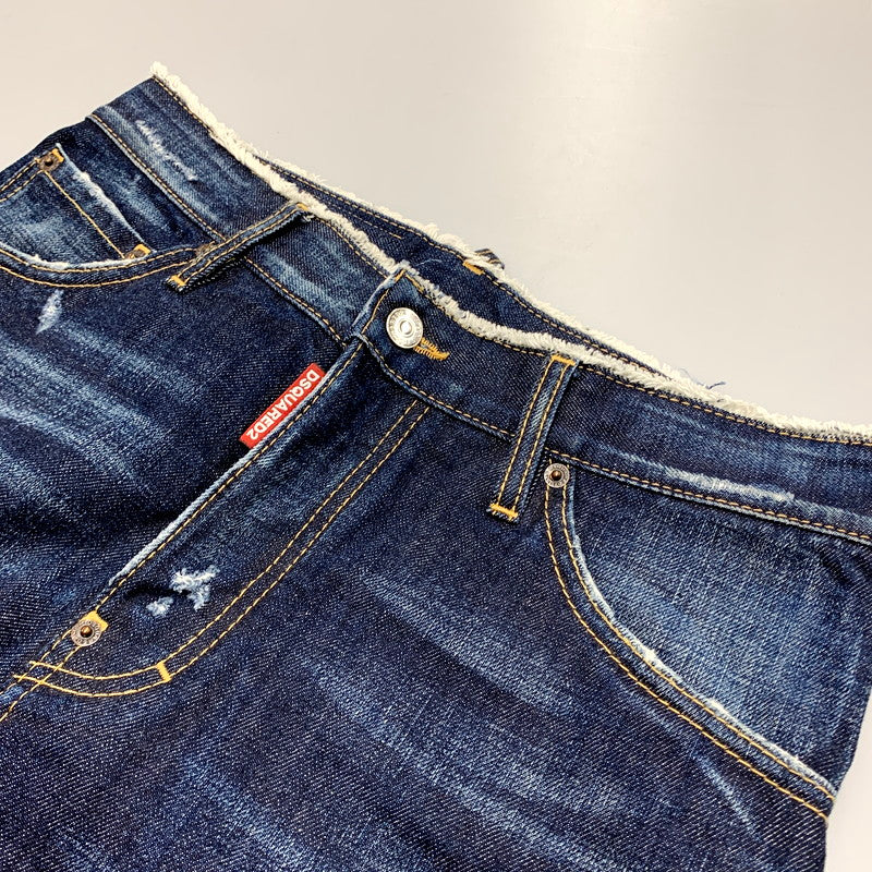 【中古品】【メンズ】 DSQUARED2 ディースクエアード 20AW/BLUE DENIM PANTS S74LB1007 S30214 デニムパンツ ボトムス 152-240502-mk-57-izu サイズ：42 カラー：インディゴ 万代Net店