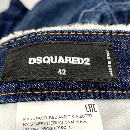 【中古品】【メンズ】 DSQUARED2 ディースクエアード 20AW/BLUE DENIM PANTS S74LB1007 S30214 デニムパンツ ボトムス 152-240502-mk-57-izu サイズ：42 カラー：インディゴ 万代Net店