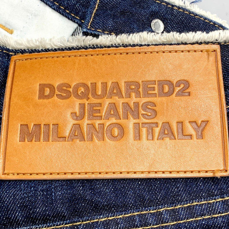 【中古品】【メンズ】 DSQUARED2 ディースクエアード 20AW/BLUE DENIM PANTS S74LB1007 S30214 デニムパンツ ボトムス 152-240502-mk-57-izu サイズ：42 カラー：インディゴ 万代Net店