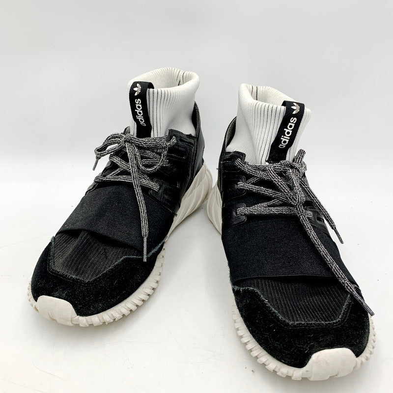 【中古品】【メンズ】 adidas アディダス TUBULA DOOM BA7555 チューブラー ドーム スニーカー シューズ 靴 161-230908-ay-17-izu サイズ：26.5cm カラー：CORE BLACK/CORE BLACK/RUNNING WHITE 万代Net店