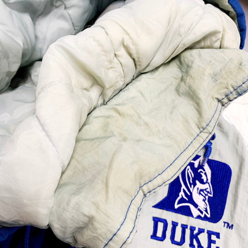 【中古品】【メンズ】  STARTER DUKE BLUE DEVILS BATTING NYLON JACKET デューク ブルーデビルズ 中綿ナイロンジャケット アウター 146-240519-mk-20-izu サイズ：M カラー：ブルー/グレー/ホワイト 万代Net店