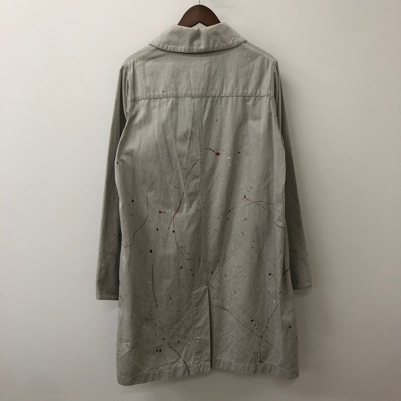 【中古品】【メンズ】 VISVIM ビズビム 20SS GREASE MONKEY COAT 0120105013009 グリース モンキーコート ライトアウター 142-250522-kk-11-tei サイズ：2 カラー：グレー 万代Net店