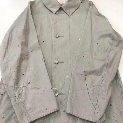 【中古品】【メンズ】 VISVIM ビズビム 20SS GREASE MONKEY COAT 0120105013009 グリース モンキーコート ライトアウター 142-250522-kk-11-tei サイズ：2 カラー：グレー 万代Net店