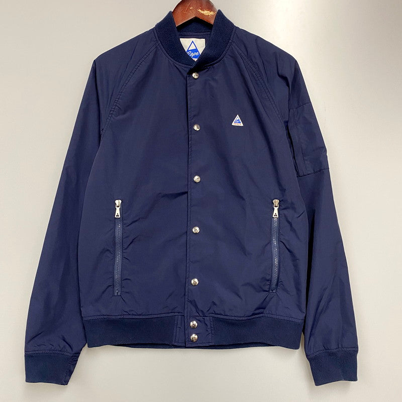 【中古品】【メンズ】  CAPE HEIGHTS NYLON FLIGHT JACKET ケープハイツ ナイロン フライトジャケット ブルゾン アウター 144-240426-mk-14-izu サイズ：S カラー：ネイビー 万代Net店