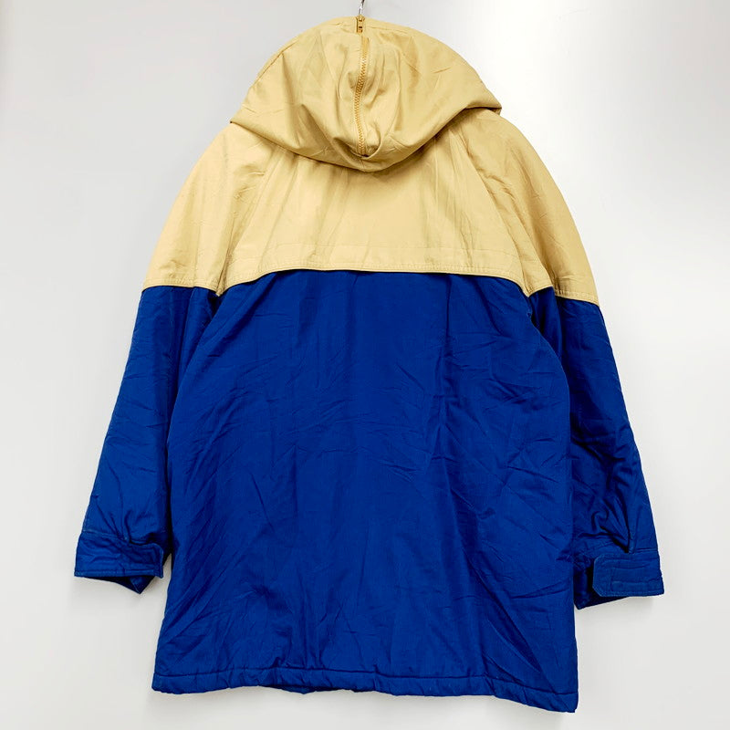 【中古品】【メンズ】  WEATHER WATCHER DOWN JACKET ダウンジャケット アウター 146-240612-ay-07-izu サイズ：L カラー：ベージュ×ブルー 万代Net店