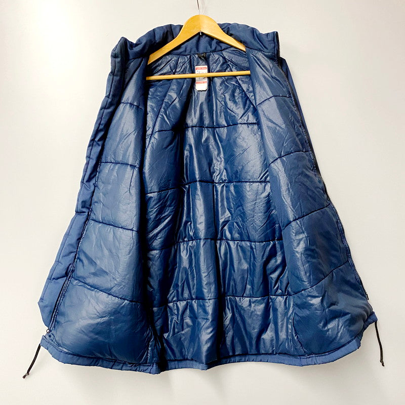 【中古品】【メンズ】 FROST LINE KIT フロストライン フード付きダウンジャケット アウター 古着 146-231202-mk-40-izu サイズ：L カラー：ネイビー 万代Net店