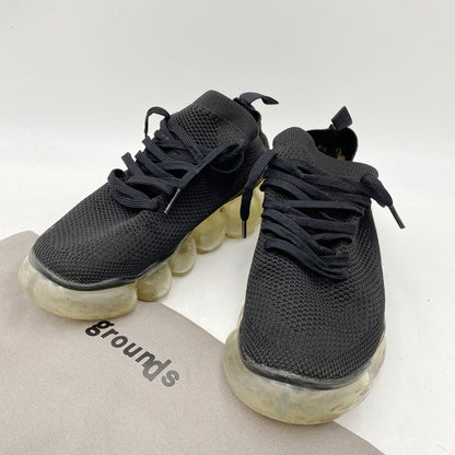【中古品】【メンズ/レディース】 GROUNDS JEWELRY CLEAR グラウンズ ジュエリー クリア スニーカー シューズ 靴 162-240422-ay-11-izu サイズ：25.5cm カラー：ブラック 万代Net店