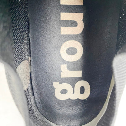 【中古品】【メンズ/レディース】 GROUNDS JEWELRY CLEAR グラウンズ ジュエリー クリア スニーカー シューズ 靴 162-240422-ay-11-izu サイズ：25.5cm カラー：ブラック 万代Net店