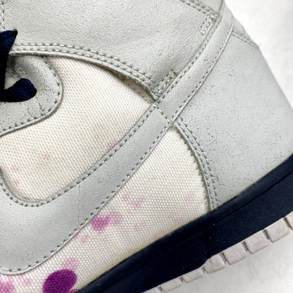 【中古品】【メンズ】 NIKE ナイキ DUNK HIGH ’PAINT BLOTTING PACK 318676-003 ウィメンズ ダンク ハイ スニーカー シューズ 靴 160-240425-mk-50-izu サイズ：29cm カラー：GREY RED PLUM 万代Net店