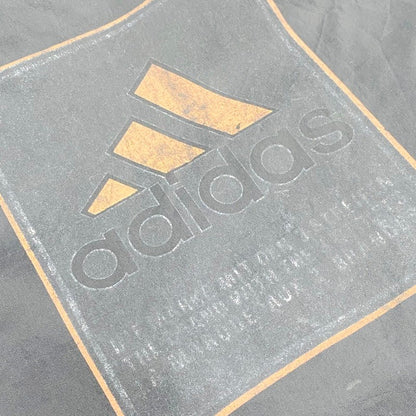 【中古品】【メンズ】 adidas アディダス NYLON OVER COAT ナイロンオーバーコート 万国旗タグ ジャケット アウター 146-240223-ay-15-izu サイズ：XXL カラー：ブラック 万代Net店