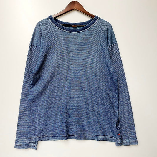 【中古品】【メンズ】  45R ロンT 長袖Ｔシャツ カットソー トップス 140-240707-mk-24-izu サイズ：3 カラー：ブルー系 万代Net店