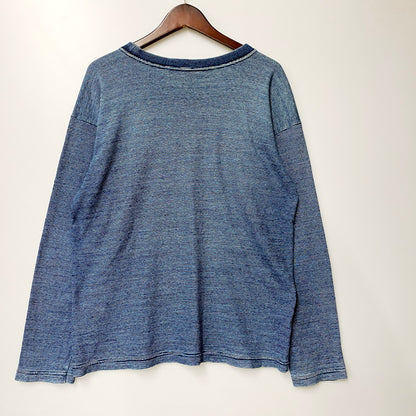 【中古品】【メンズ】  45R ロンT 長袖Ｔシャツ カットソー トップス 140-240707-mk-24-izu サイズ：3 カラー：ブルー系 万代Net店