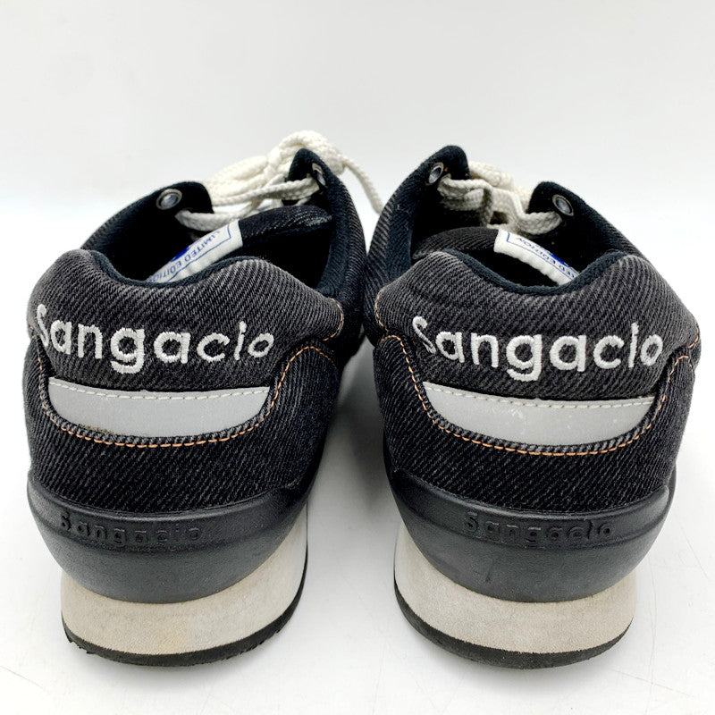 【中古品】【メンズ/レディース】 Sangacio サンガッチョ スニーカー シューズ 靴 162-230702-mk-06-izu サイズ：25.5cm カラー：ブラック 万代Net店