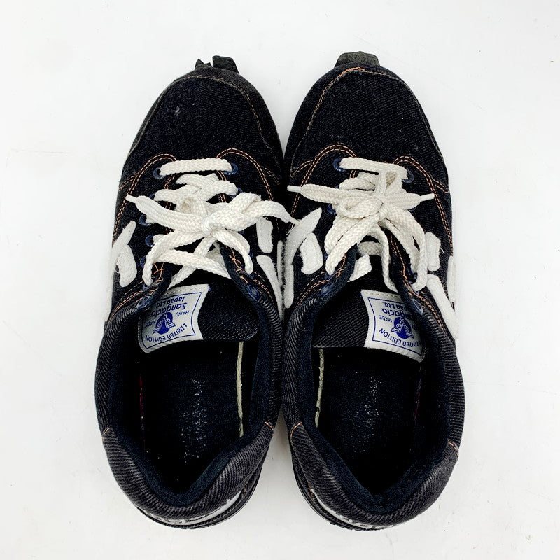 【中古品】【メンズ/レディース】 Sangacio サンガッチョ スニーカー シューズ 靴 162-230702-mk-06-izu サイズ：25.5cm カラー：ブラック 万代Net店