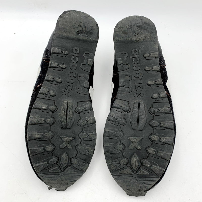【中古品】【メンズ/レディース】 Sangacio サンガッチョ スニーカー シューズ 靴 162-230702-mk-06-izu サイズ：25.5cm カラー：ブラック 万代Net店